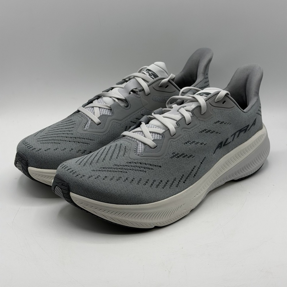 Altra Experience Flow 2 AL0A85RE220 Mens 9.5 Gray Road Knit Running EGO P35 Shoe